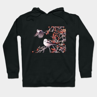 Long-tailed Tits Hoodie